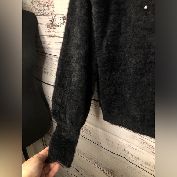 Jeweled Feather-Soft Sweater - Picture 3 of 15